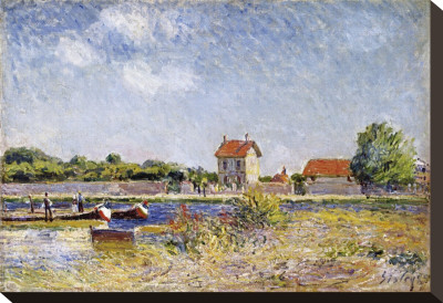 Saint-Mammes by Alfred Sisley Pricing Limited Edition Print image