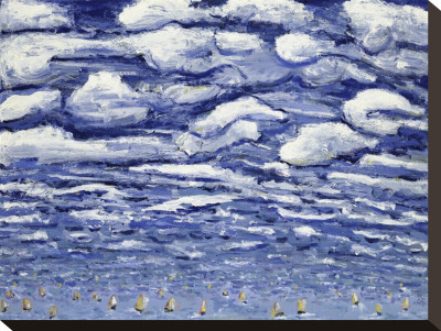 Clouds And Sailboats by Peter Sickles Pricing Limited Edition Print image