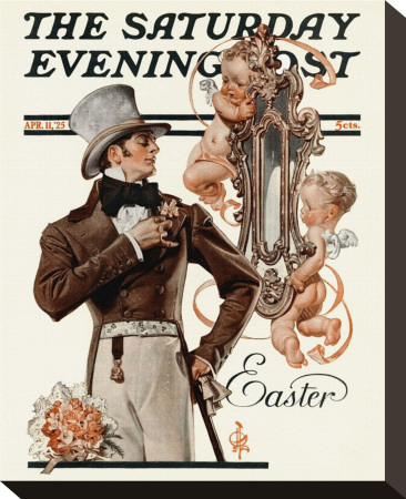 Easter Finery, C.1925 by Joseph Christian Leyendecker Pricing Limited Edition Print image
