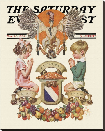 Thanksgiving Crest, C.1932 by Joseph Christian Leyendecker Pricing Limited Edition Print image