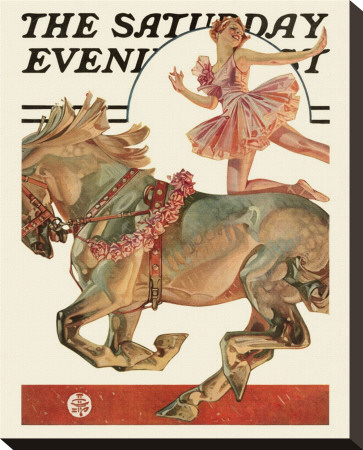 Circus Bareback Rider, C.1932 by Joseph Christian Leyendecker Pricing Limited Edition Print image