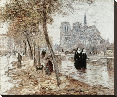 Notre Dame De Paris by Jean Francois Raffaelli Pricing Limited Edition Print image