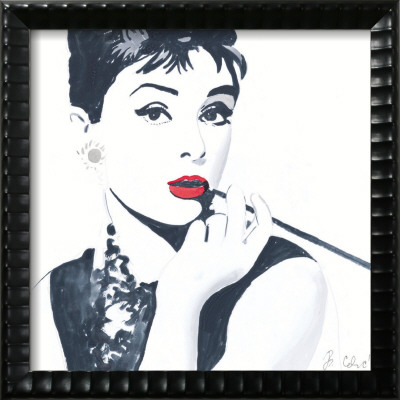 Audrey Hepburn by Bob Celic Pricing Limited Edition Print image