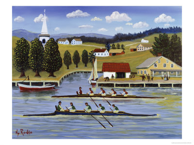 The Rowing Crew by Konstantin Rodko Pricing Limited Edition Print image
