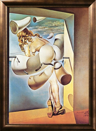 Young Virgin Auto-Sodomized By Her Own Chastity, C.1954 by Salvador Dalí Pricing Limited Edition Print image