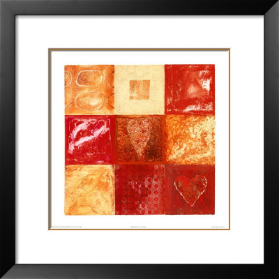 Heart Abstract Ii by Lucy Davies Pricing Limited Edition Print image