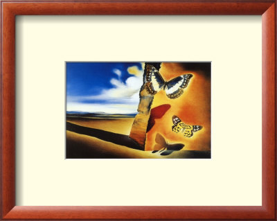 Landscape With Butterflies by Salvador Dali Pricing Limited Edition Print image