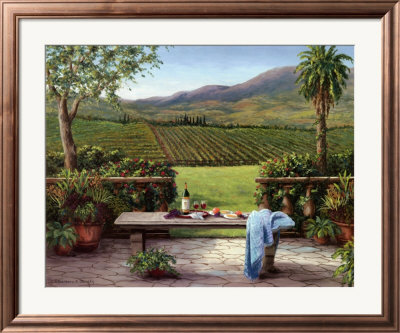 Overlooking The Vineyard by Barbara R. Felisky Pricing Limited Edition Print image