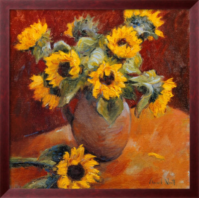 Jug Of Sunflowers by Edward Noott Pricing Limited Edition Print image