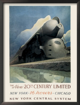 New York To Chicago by Leslie Ragan Pricing Limited Edition Print image