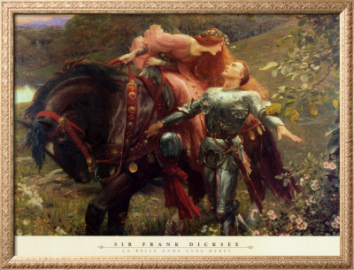 Belle Dame Sans Merci by Frank Bernard Dicksee Pricing Limited Edition Print image