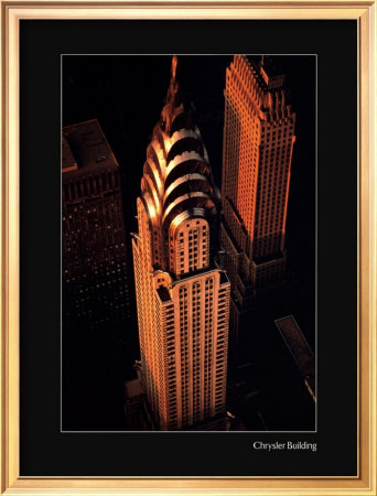New York, New York, Chrysler Building by William Van Alen Pricing Limited Edition Print image