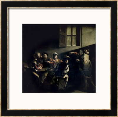 St. Matthew's Vocation by Caravaggio Pricing Limited Edition Print image