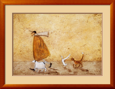 Ernest, Doris, Horace And Stripes by Sam Toft Pricing Limited Edition Print image