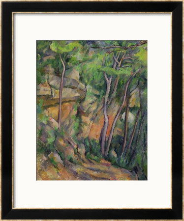 In The Park Of Chateau Noir, Circa 1896-99 by Paul Cézanne Pricing Limited Edition Print image