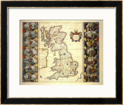 Map Of Great Britain by Joan Blaeu Pricing Limited Edition Print image