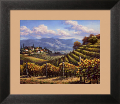 Vineyard Village by Sung Kim Pricing Limited Edition Print image