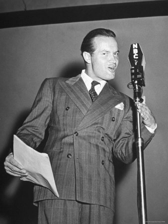 Bob Hope During Show For Soldiers During Wwii by John Florea Pricing Limited Edition Print image