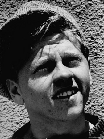 Portrait Of Young Actor Mickey Rooney by Rex Hardy Jr. Pricing Limited Edition Print image
