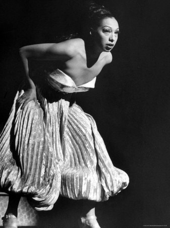 Entertainer Josephine Baker On Stage At The Strand Theater During Her Us Tour by Alfred Eisenstaedt Pricing Limited Edition Print image
