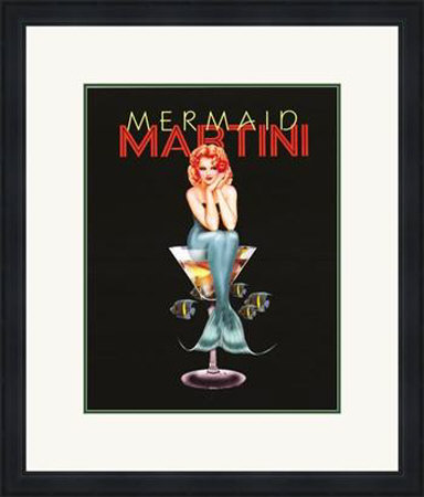 Mermaid Martini by Ralph Burch Pricing Limited Edition Print image