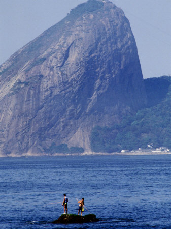 Brazil's Sugar Loaf Mountain From Niteroi, Rio De Janeiro, Brazil by John Maier Jr. Pricing Limited Edition Print image