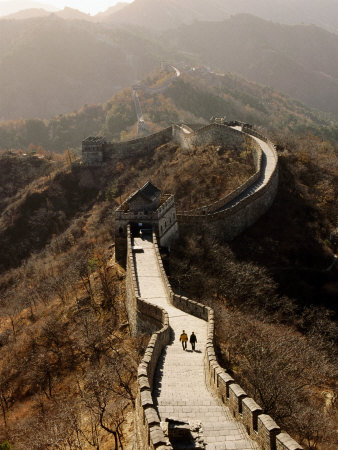 The Great Wall, Mutianyu, China by Greg Elms Pricing Limited Edition Print image