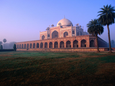 Humayun's Tomb At Dusk, Delhi, India by Chris Mellor Pricing Limited Edition Print image