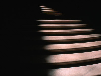 Sunlight On Stone Steps Of City Hall, San Francisco, Usa by Mark & Audrey Gibson Pricing Limited Edition Print image