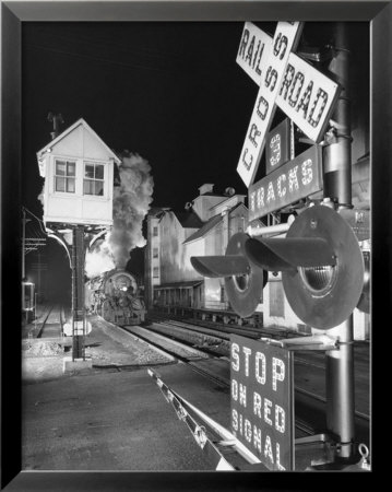 Luray Crossing, Virginia, 1955 by O. Winston Link Pricing Limited Edition Print image