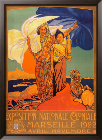 Exposition Nationale Coloniale, 1922 by David Dellepiane Pricing Limited Edition Print image