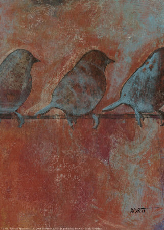 Row Of Sparrows Ii by Norman Wyatt Jr. Pricing Limited Edition Print image