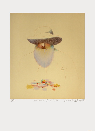 Monet's Palette by Milton Glaser Pricing Limited Edition Print image