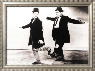 Laurel And Hardy In Danza by De Pasquale Pricing Limited Edition Print image