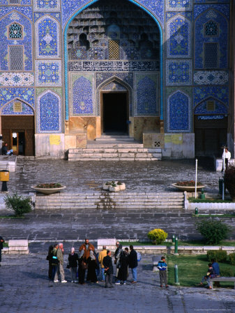Masjed-E Sheikh Lotfollah In Emam Khomaini Square, Esfahan, Iran by Phil Weymouth Pricing Limited Edition Print image