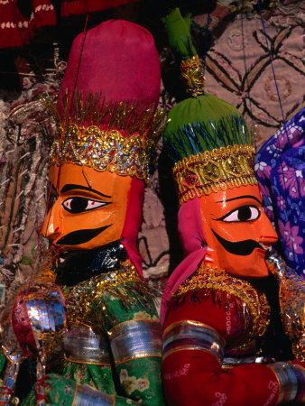 Traditional Local Puppets, India by Chris Mellor Pricing Limited Edition Print image