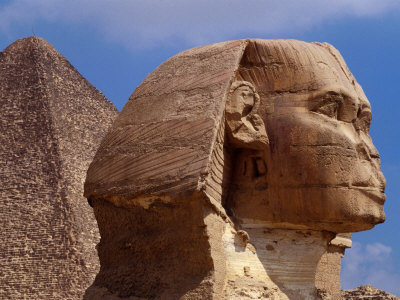 Detail Of The Sphinx's Head by Mason Florence Pricing Limited Edition Print image