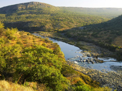 View Of Fugitives Where The Survivors Of The Battle Of Isandlwana Fled During The Anglo-Zulu War by Roger De La Harpe Pricing Limited Edition Print image