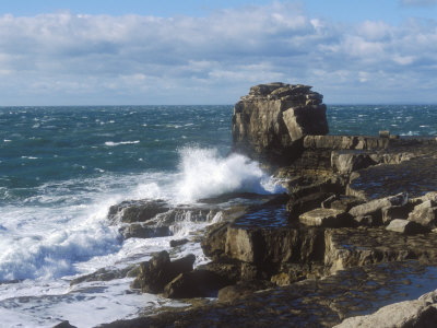 Pulpit Rock Portland Bill, England, Uk by David Boag Pricing Limited Edition Print image