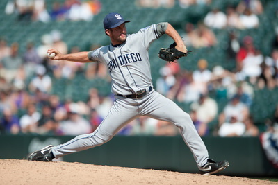 Denver, Co - July 1: Huston Street by Dustin Bradford Pricing Limited Edition Print image