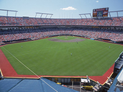 Crowded Baseball Stadium by Edward Slater Pricing Limited Edition Print image