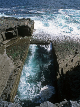 The Worm Hole, Aran Islands, Ireland by Paul Kay Pricing Limited Edition Print image