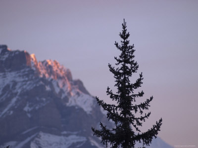 Sunrise, Banff, Alberta, Canada by Keith Levit Pricing Limited Edition Print image