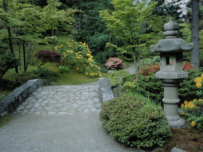 Japanese Garden, Washington Park Arboretum, Wa by Mark Windom Pricing Limited Edition Print image