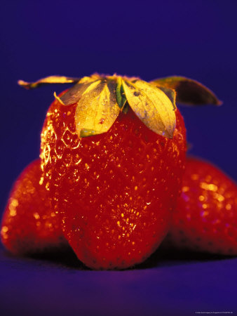Strawberries Close-Up by Fogstock Llc Pricing Limited Edition Print image
