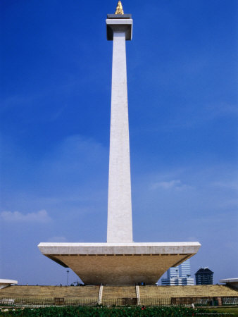 National Monument Or Monas, Jakarta, Indonesia by Bernard Napthine Pricing Limited Edition Print image