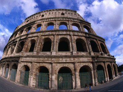 Colosseum Or Flavian Amphitheatre Of Rome by Jeff Cantarutti Pricing Limited Edition Print image