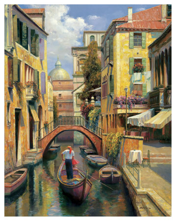 Sunday In Venice by Haixia Liu Pricing Limited Edition Print image