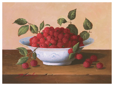 Still Life With Raspberries by Riccardo Bianchi Pricing Limited Edition Print image