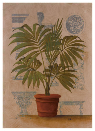 Palm And Furniture I by Wilbur Pricing Limited Edition Print image